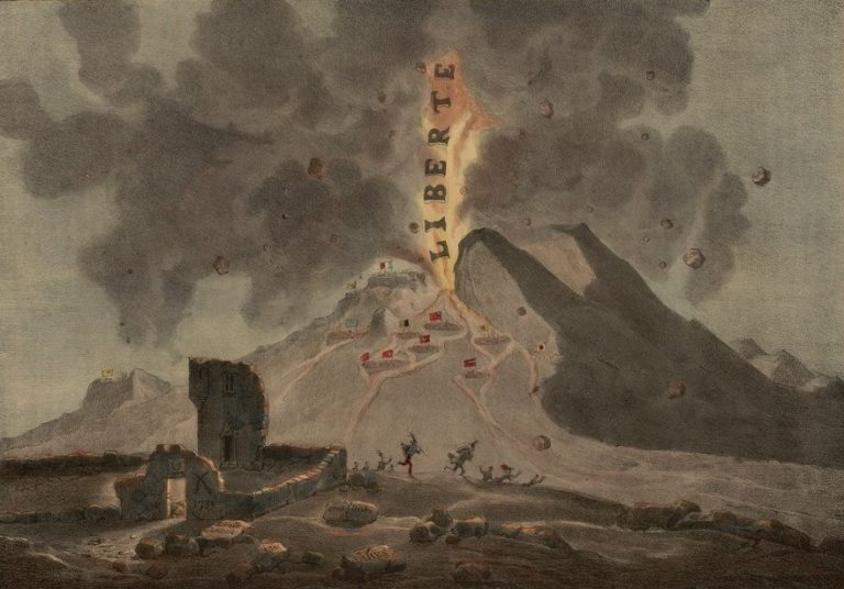 Troisième éruption du Volcan de 1789